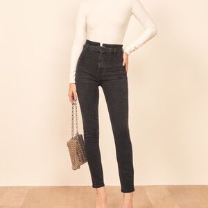 NWT Reformation Kayo High & Skinny jeans size 26